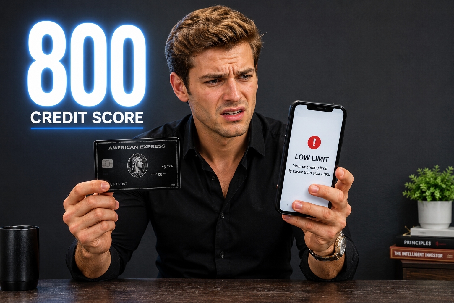 800 Credit Score Doesn’t Guarantee High Amex Spending, Do this Instead