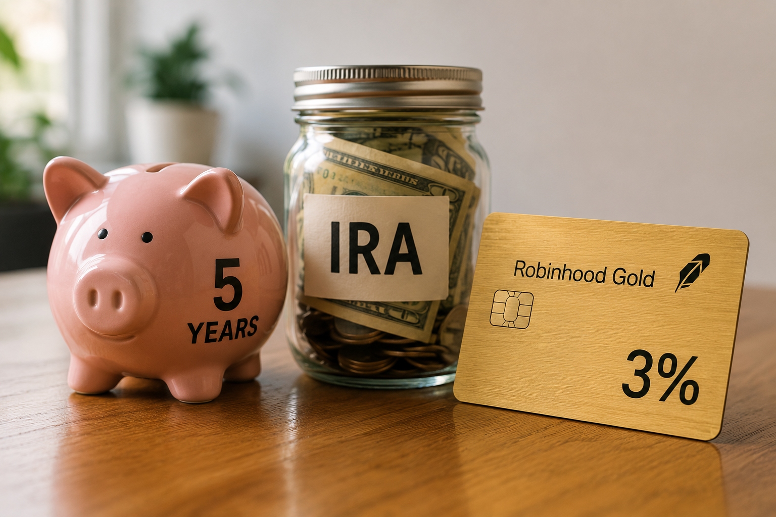 This 3% Cashback Credit Card Is a 5-Year IRA Commitment: Robinhood Gold Uncovered